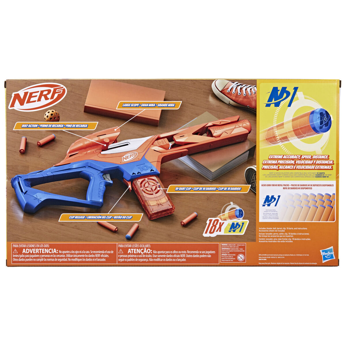Lanzador Nerf N Series Pinpoint
