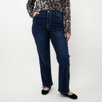 Jeans Mujer Extralindas Azul, Indigo, Negro