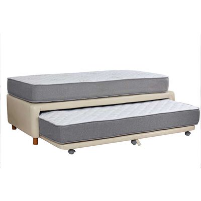 Imagen 1 del producto Cama Nido Latam Home 1,5 Plazas Zen Best PU Beige