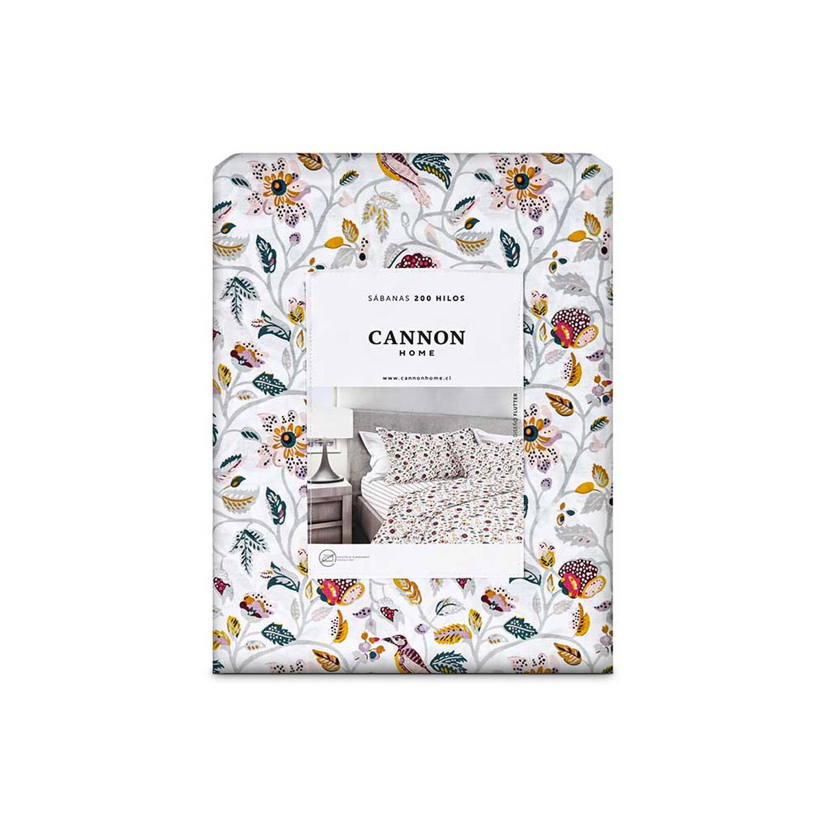 Juego de Sábanas Cannon2 Plazas 200 Hilos Flutter