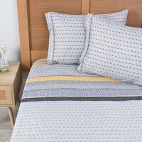 Juego de Sábanas Plumetti King Estampada Birch