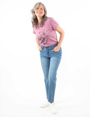 Imagen 2 del producto Jeans Recto Mujer Portman Club Azul, Indigo, Negro