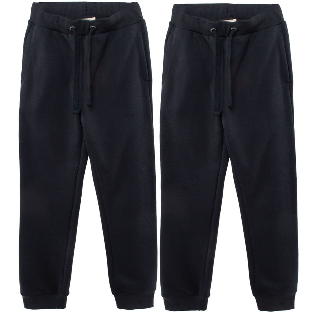 Pack 2 Pantalón Buzo Escolar de Algodón Unisex Talla 10 y 12 Crescendo