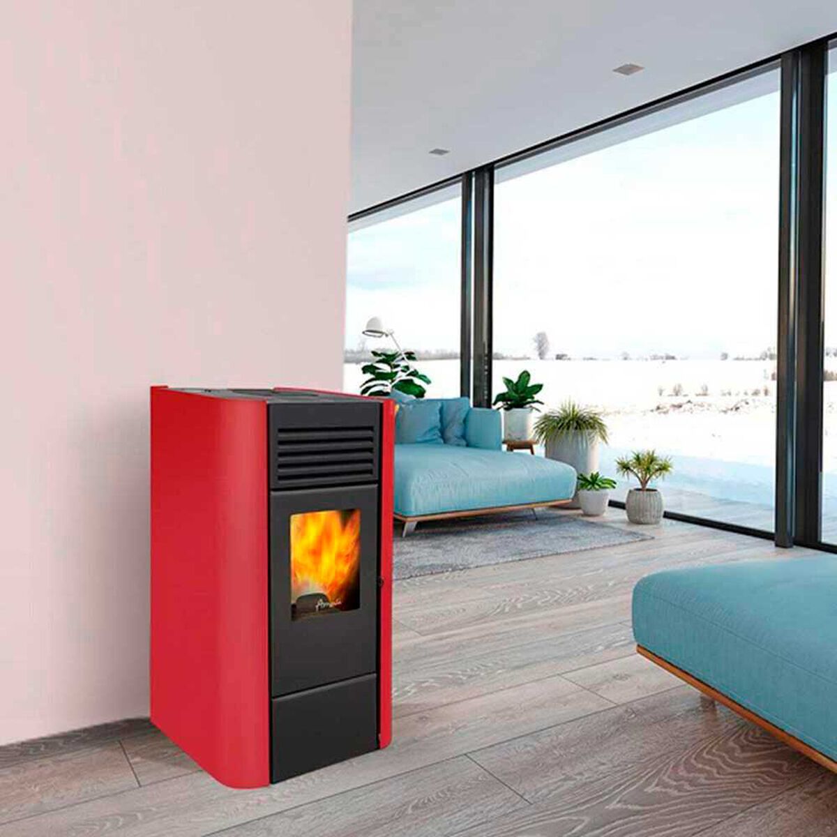 Calefactor a Pellet Amesti Milano