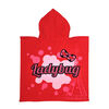 Toalla de Playa Capucha Microfibra Ladybug 60X120 Cm