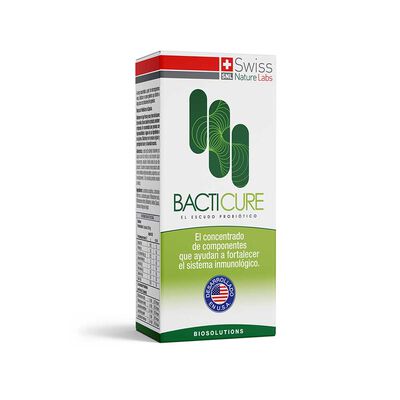 Bacticure Probiotico Un Mes Swiss Nature Labs