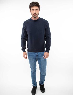 Imagen 2 del producto Sweater Hombre Zibel Azul, Negro