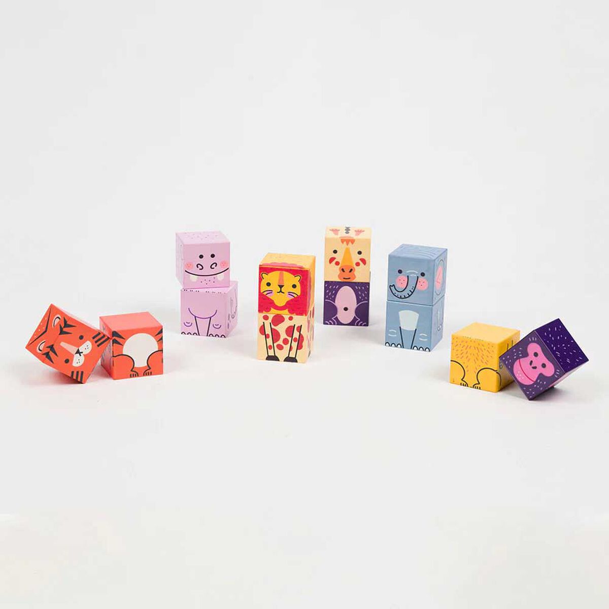 Juego Magn&eacute;tico Imacube Baby - Savannah