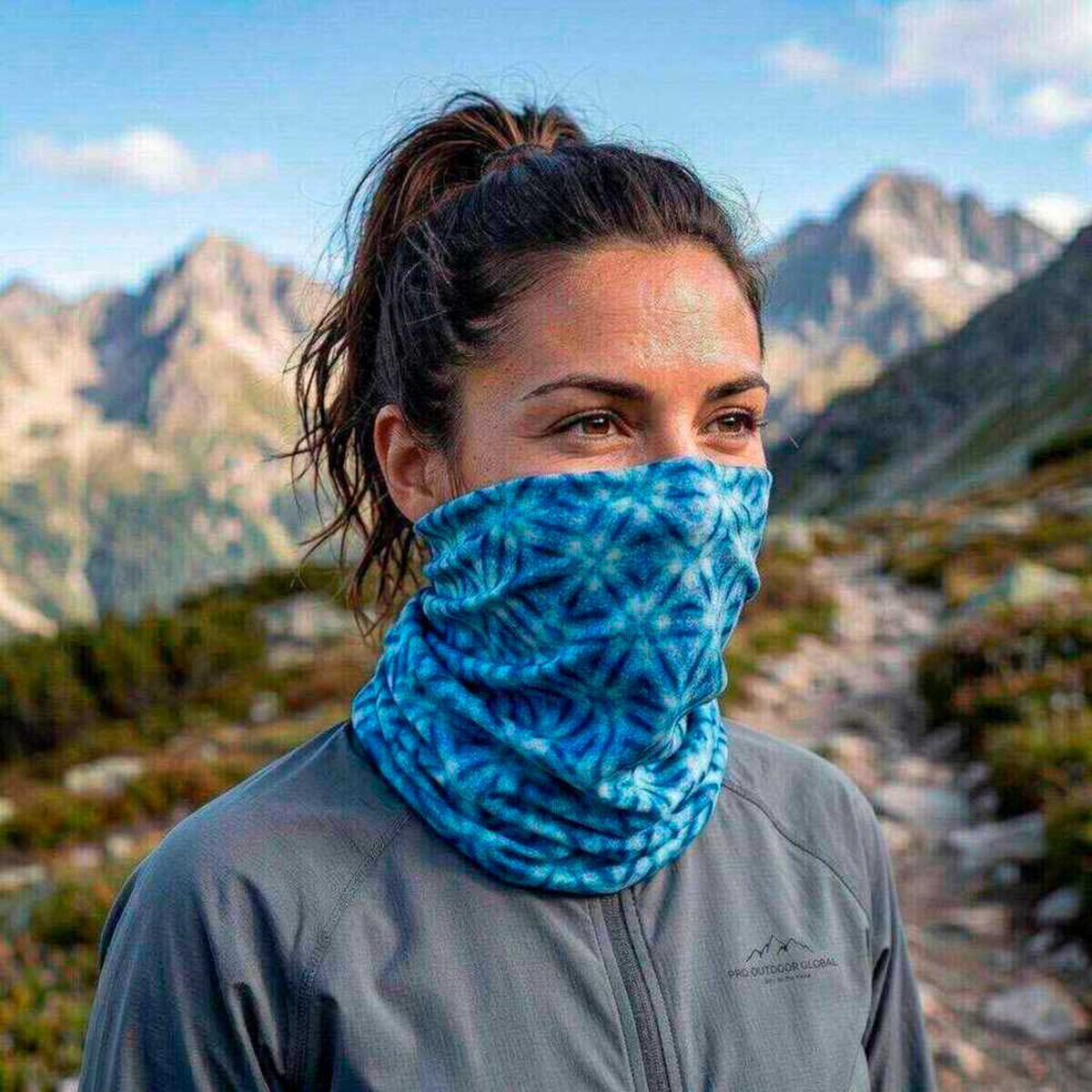 Bandana Outdoor Multifuncional Azul Pro Outdoor