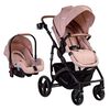Coche Cuna Travel System Bebe Quest LX Beige Bebesit