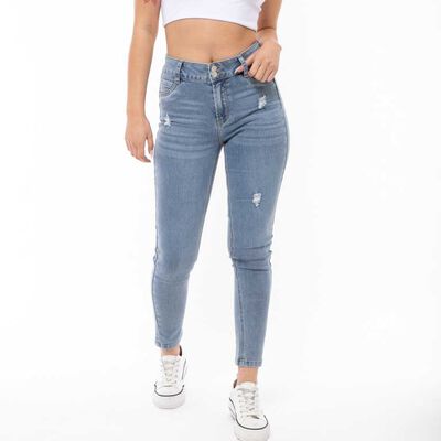 Jeans Skinny Push Up Mujer Icono