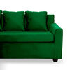 Seccional Latam Home Lucca 3 Cuerpos Verde