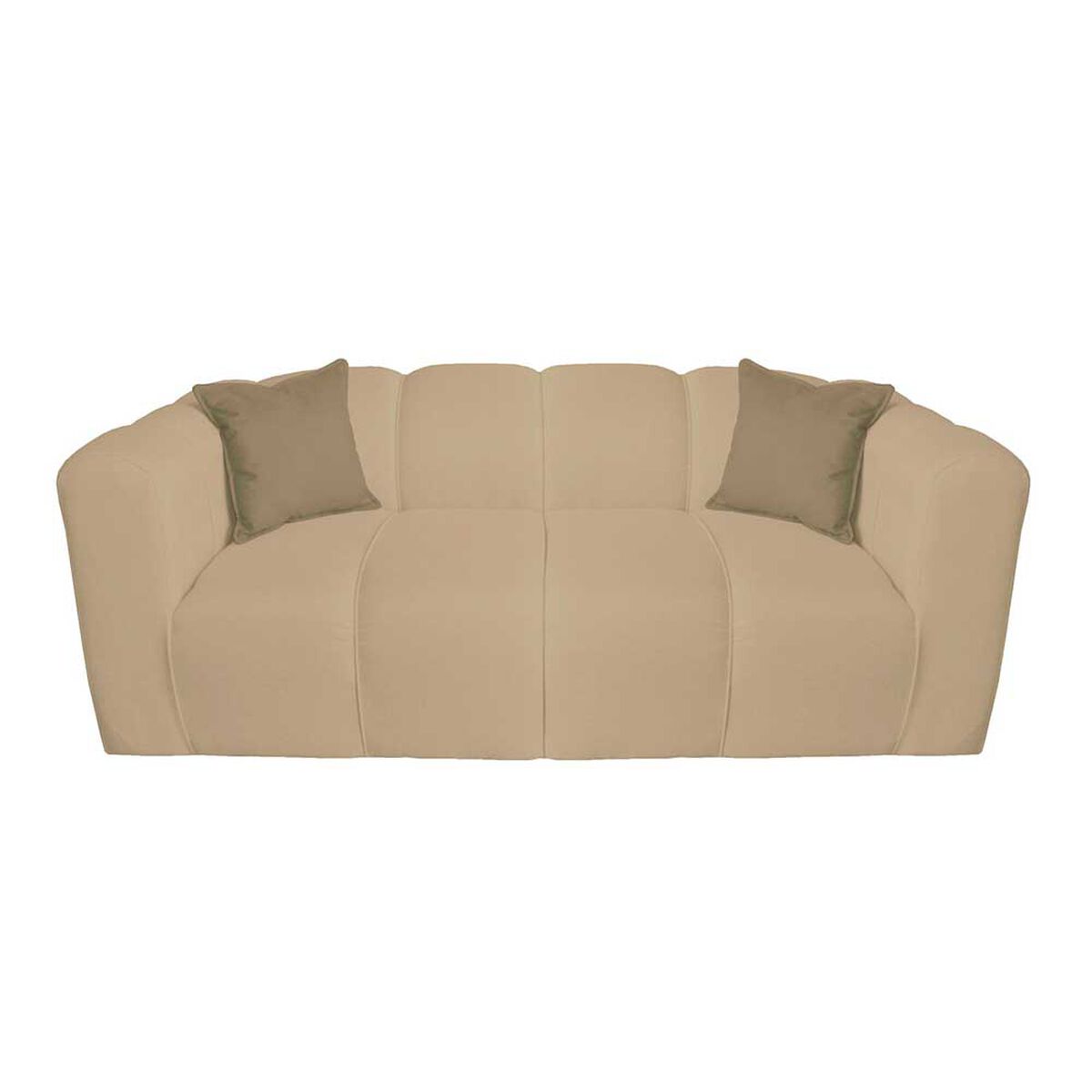 Juego de Living A&M Home Leonol 3,1,1 Cuerpos Beige