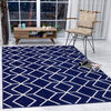 Alfombra Modalfo Kashan King 153 x 213 cm Azul Marino