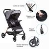 Coche Paseo City Beige Bebesit