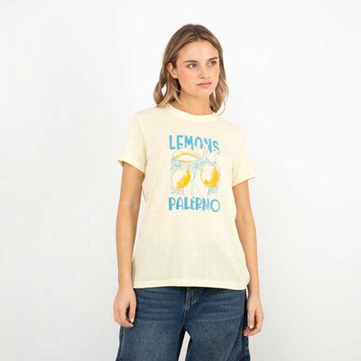 Polera Con Estampado Mujer Icono