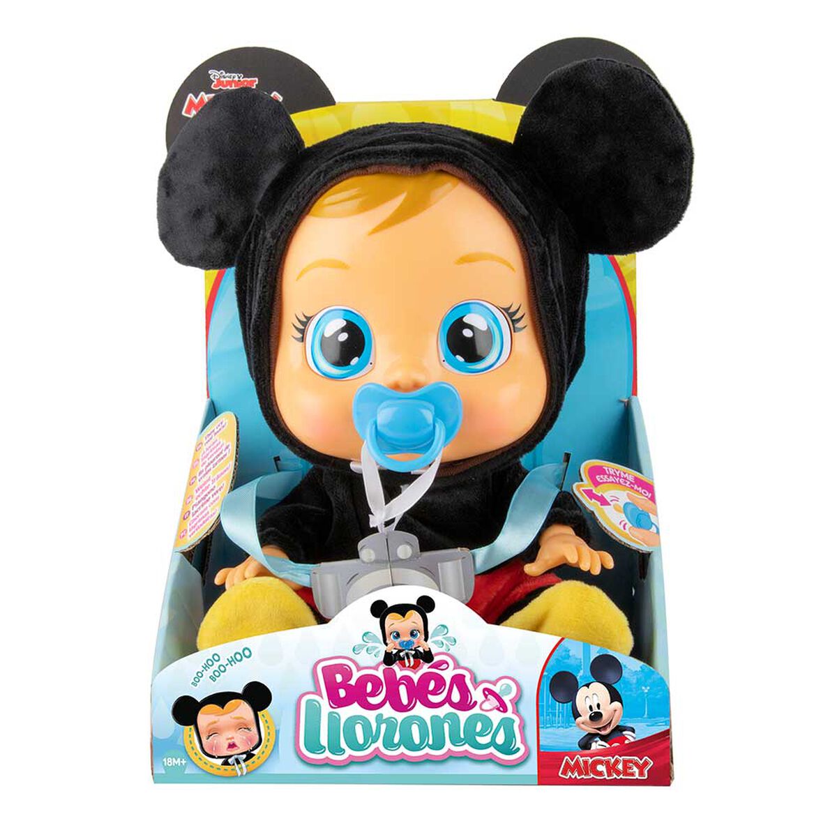 Muñeca Bebé Llorón Mickey Cry Babies