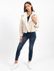 Chaqueta Aviadora de Gamuza Suede Mujer Zibel