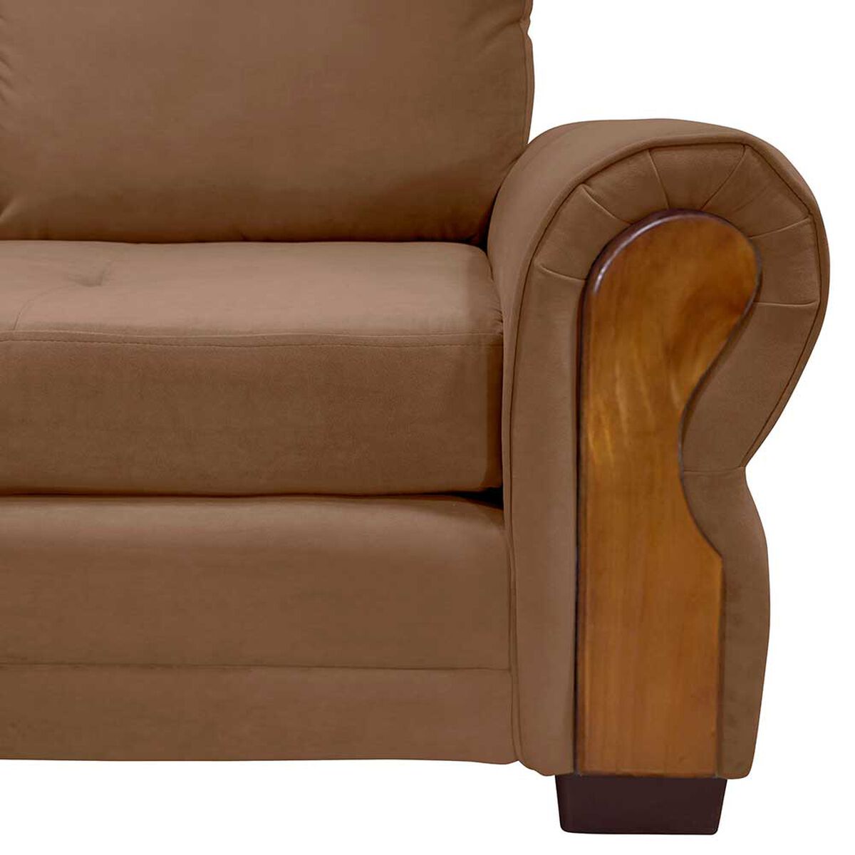 Sofá Living Factory Oregon 2 Cuerpos Beige