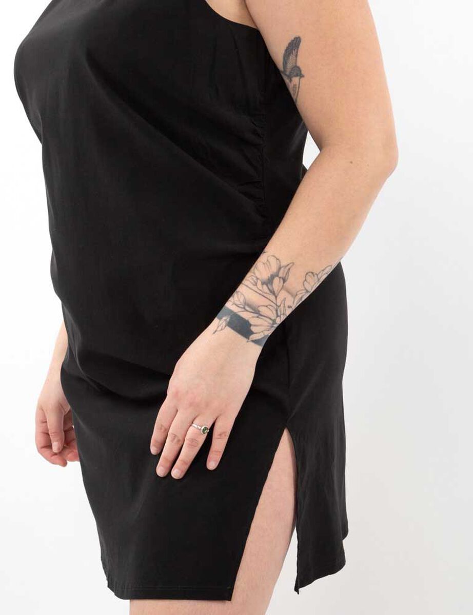 Vestido Corto Sin Mangas Mujer Extralindas