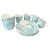 Vajilla Porcelana Doral Angelis 12 Piezas Donna