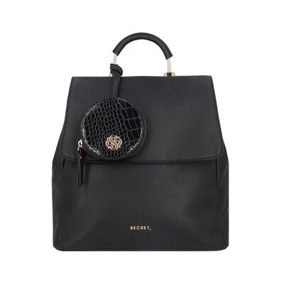 Mochila Secret Sofia FW25 L Negro