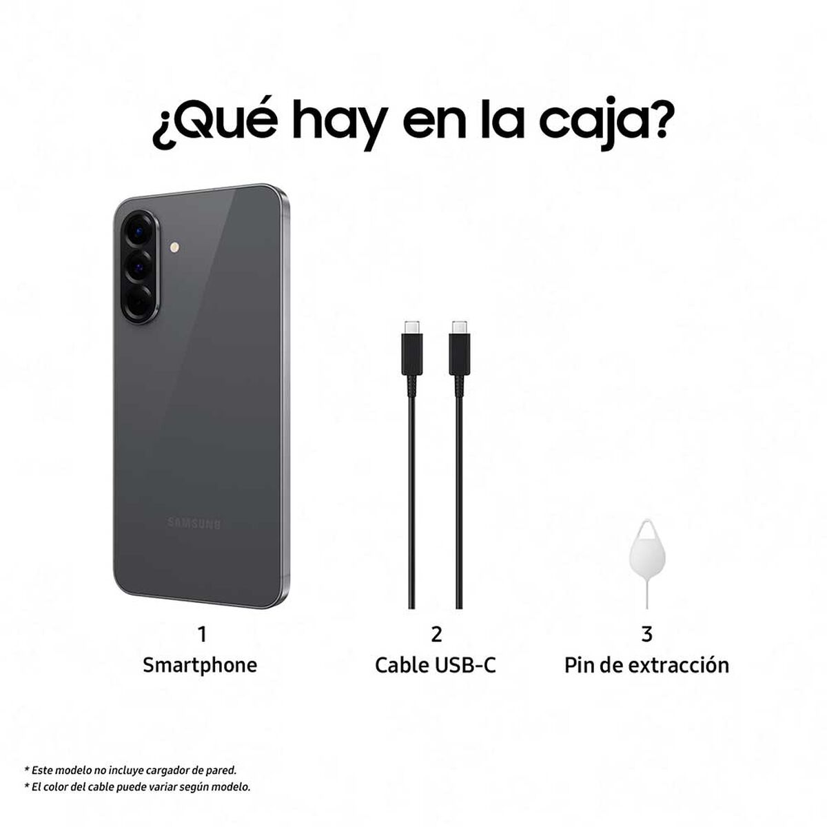 Celular Samsung Galaxy A56 128GB 6,7" Grafito Increíble Liberado