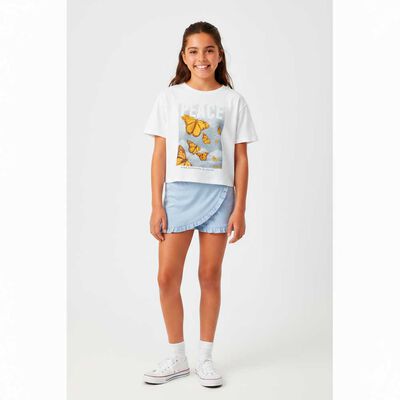 Polera Manga Corta Niña Mila
