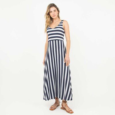 Vestido Maxi Sin Mangas Mujer Zibel