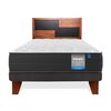Cama Europea Flex 1.5 Plazas Europedic Dual + Respaldo Colonia