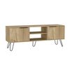 Rack TV TuHome Augusta Hasta 65" Blanco