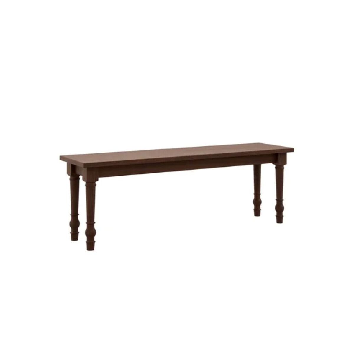 Banqueta Madera Roca Santa F&eacute; Caoba