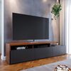 Rack Di Poretti Logan 70" Negro
