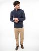 Sweater Medio Cierre Regular Hombre Portman Club