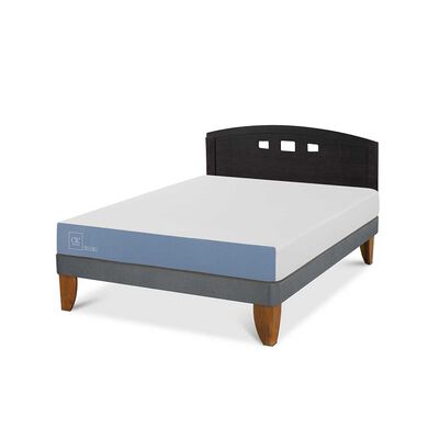 Imagen 2 del producto Cama Europea CIC 2 Plazas Excellence + Respaldo Gales Negro