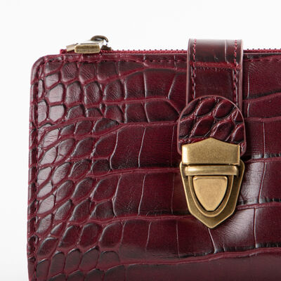 Imagen 2 del producto Billetera Ecocuero Burdeo Portman Club