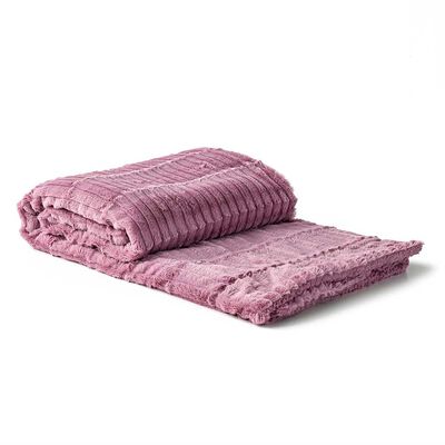 Imagen 1 del producto Manta American Family Piel Tangle Malva 127x152 cm