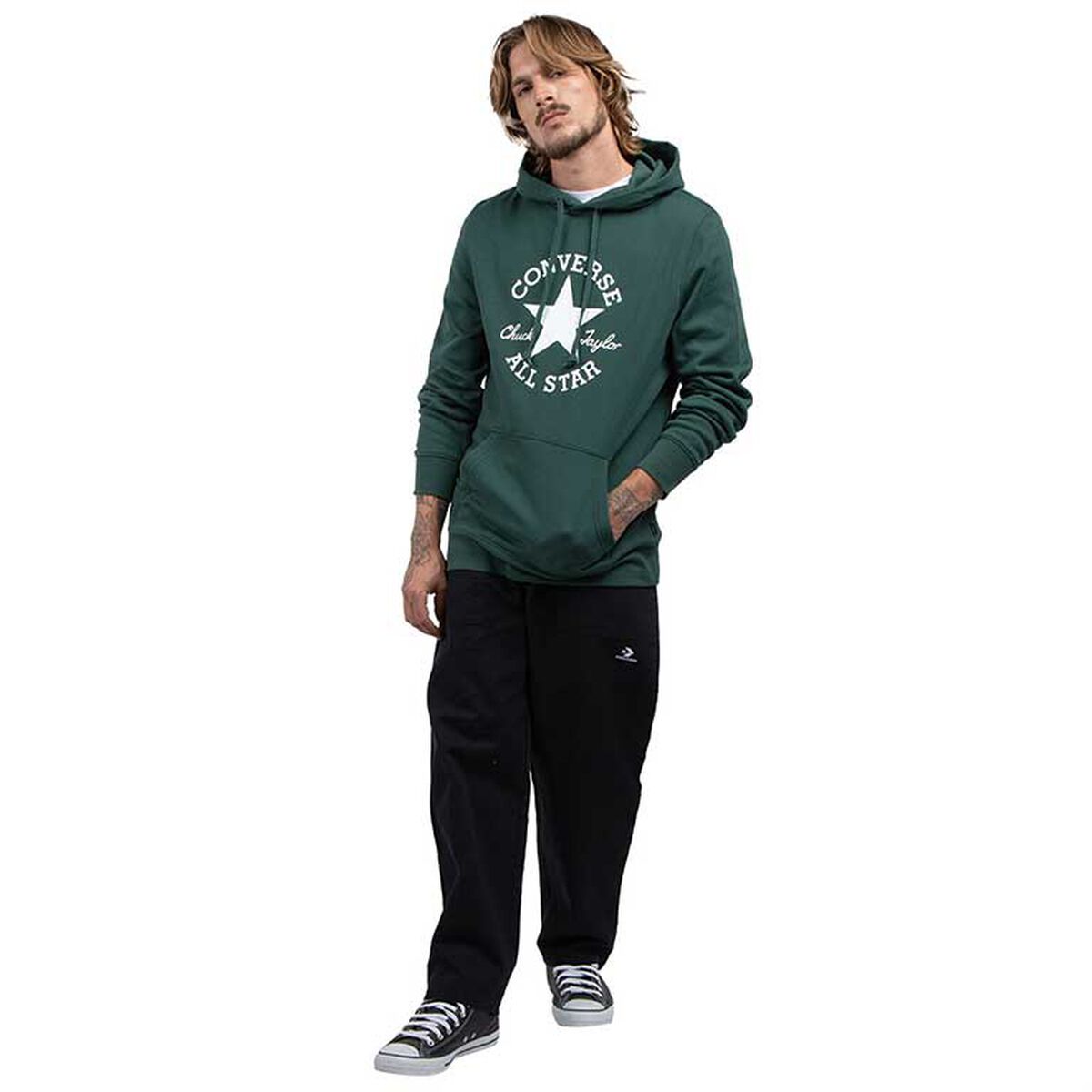 Polerón Básico Hoodie Hombre Converse