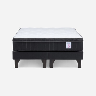 Cama Europea Rosen 2 Plazas New Style 6 Plus