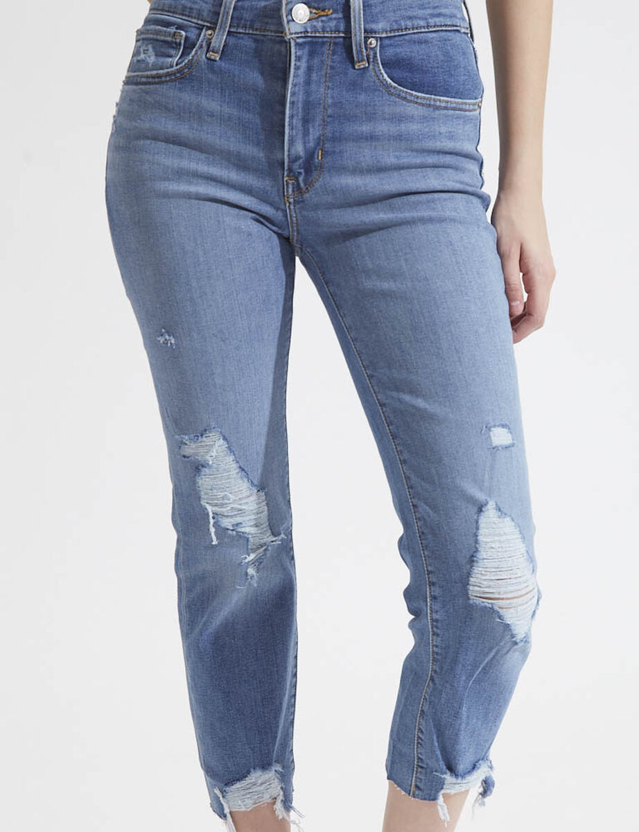 Jeans Tiro Alto Mujer Levis