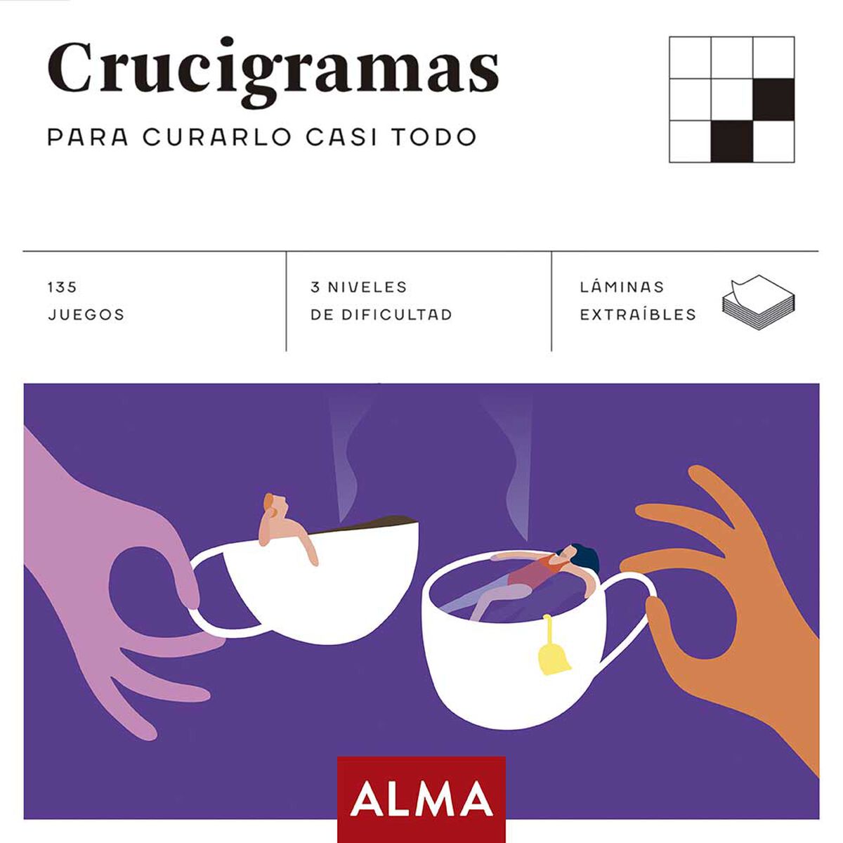 Libro Crucigramas para Curarlo Casi Todo Vv.Aa. Editorial Alma