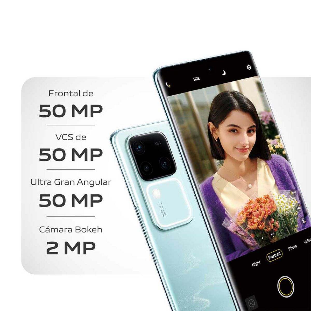 Celular Vivo V30 512GB 6,78" Blue Liberado