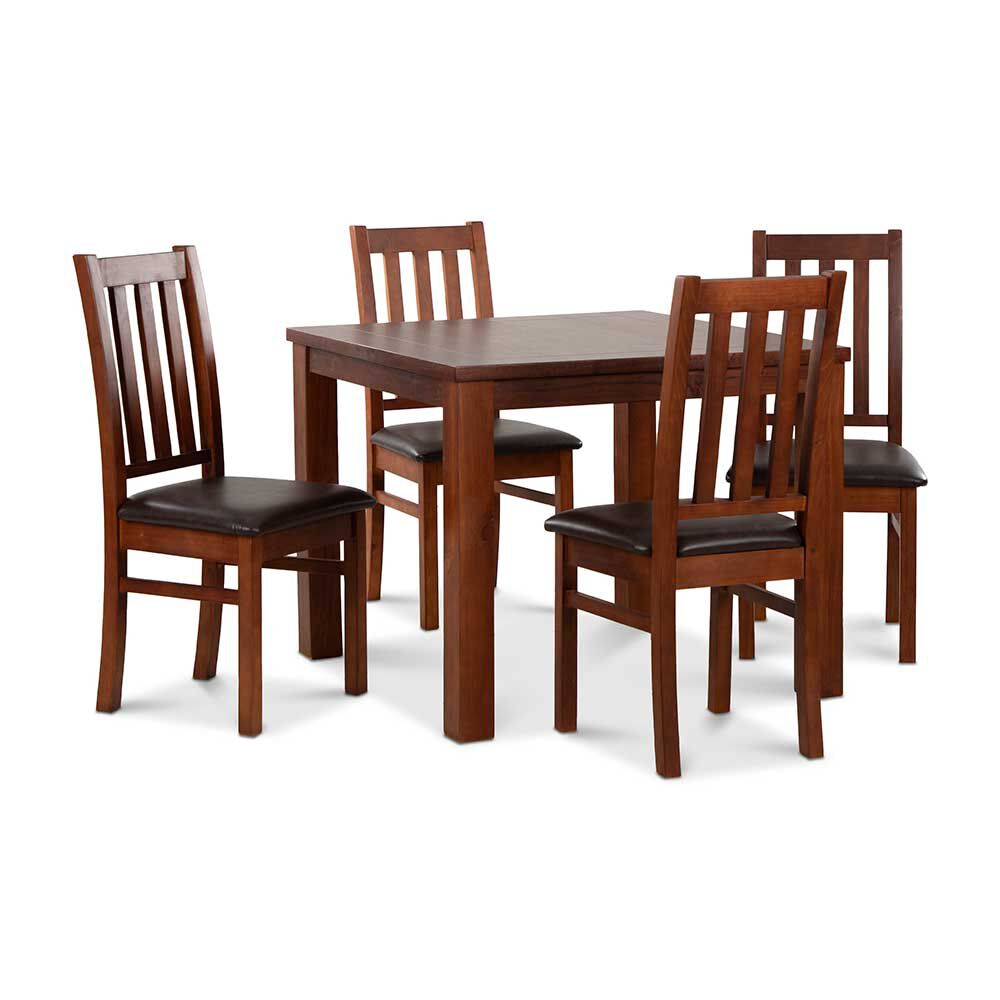 Juego de Comedor CIC Ñuble Caramelo 4 Sillas