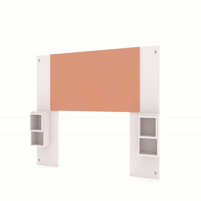 Respaldo Kea 120 x 236 cm Tokio Blanco y Rosa