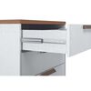 Cómoda Onessta New Conect 4 Cajones Blanco Jatoba