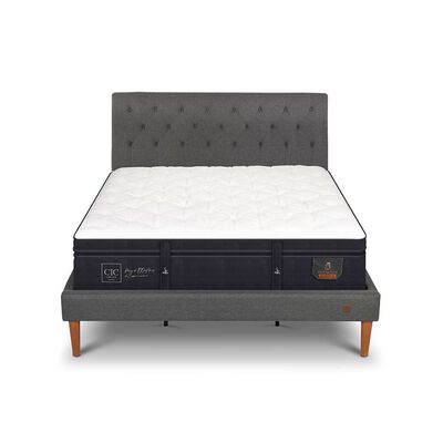 CIC Cama Europea CIC King Súper Premium + Respaldo