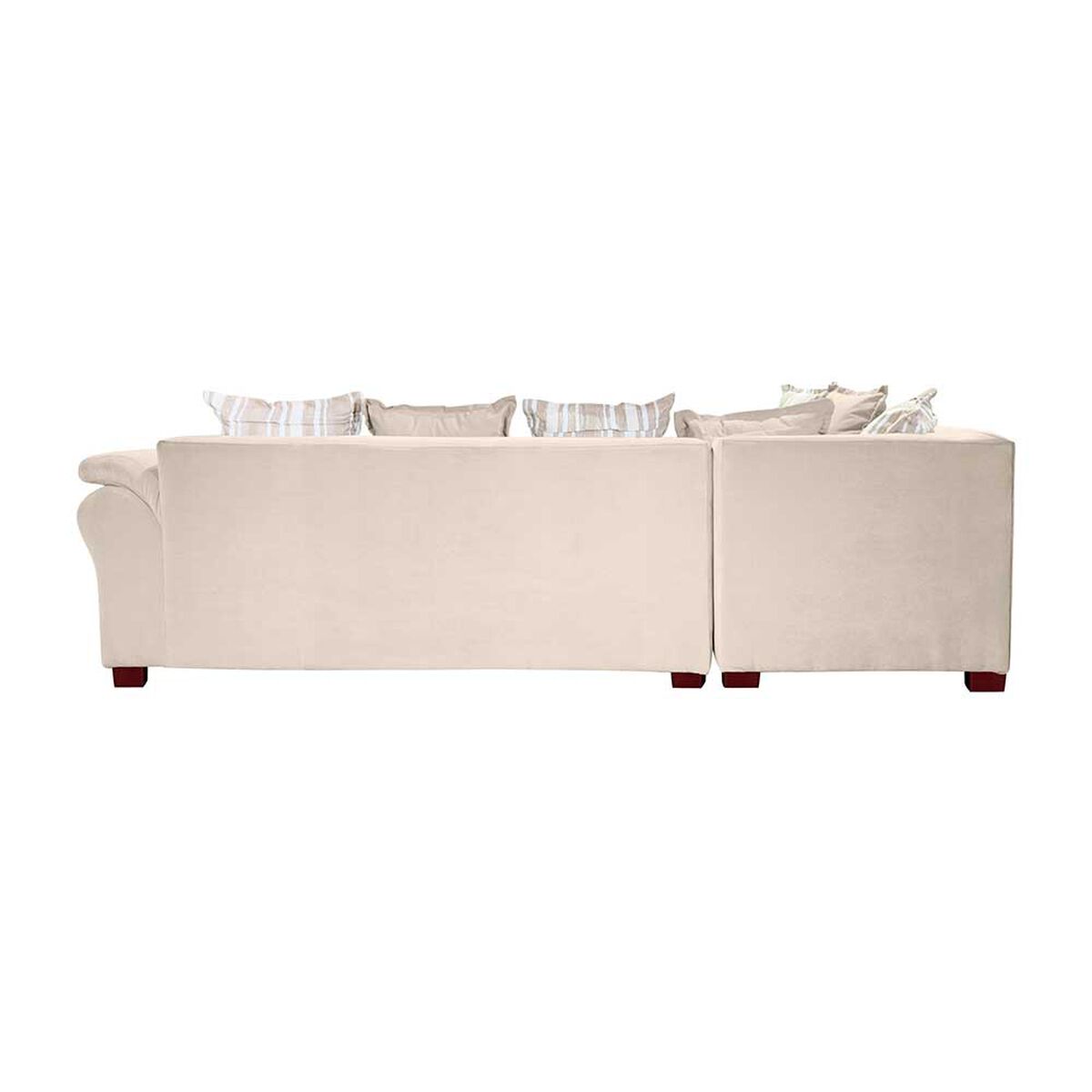 Sof&aacute; Seccional Izquierdo Living Factory Capri 5 Cuerpos Beige