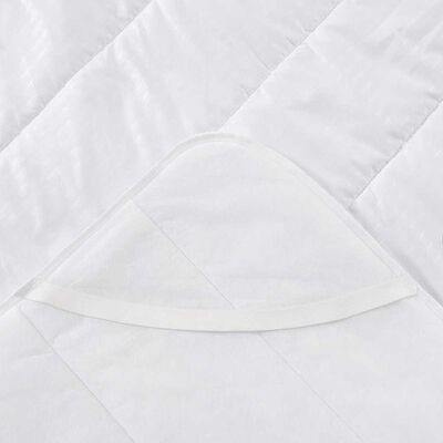 Imagen 2 del producto Cubrecolchón American Family King Liso Blanco