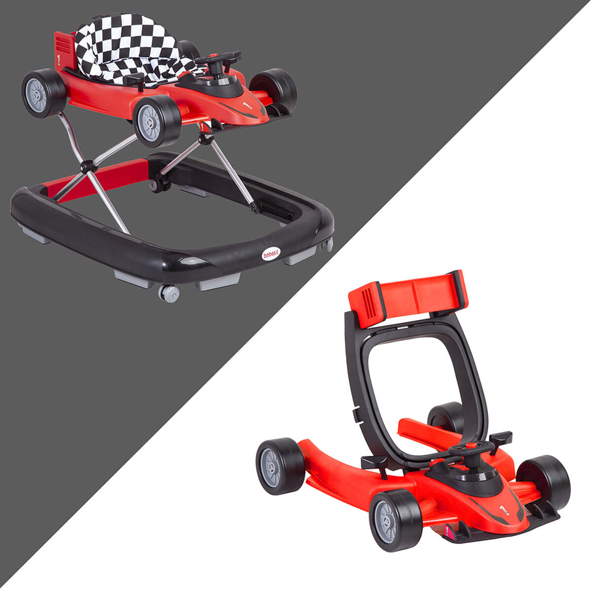 Andador Seat&Walk Red   x7138 Rojo