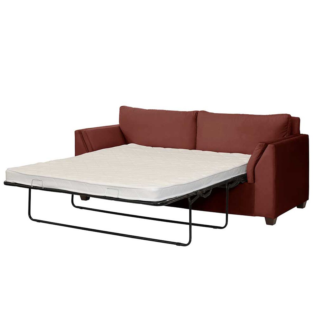 Sofá Cama Latam Home Milan 3 Cuerpos Chocolate